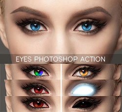 极品PS动作－艺术之眼(含高清视频教程)：Eyes Photoshop Action